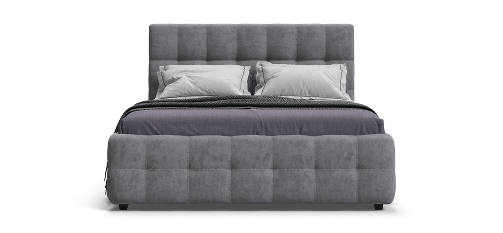 Босс Кровать+ПМ 160 Велюр Роял агат