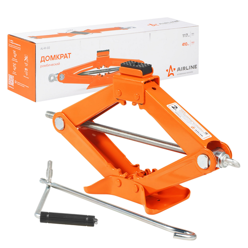Домкрат ромбический Airline, 2 т, 105-400 мм