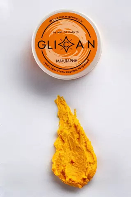 Краситель жирораствор Glican "МАНДАРИН" 10гр