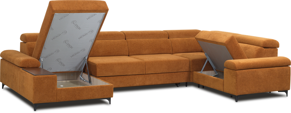 Диван ОСКАР Габаритные размеры 1720×3900×2230 мм