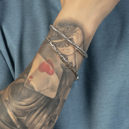 Браслет Ciclon  SNAKE L с серебряным покрытием C22M112-00-3 S