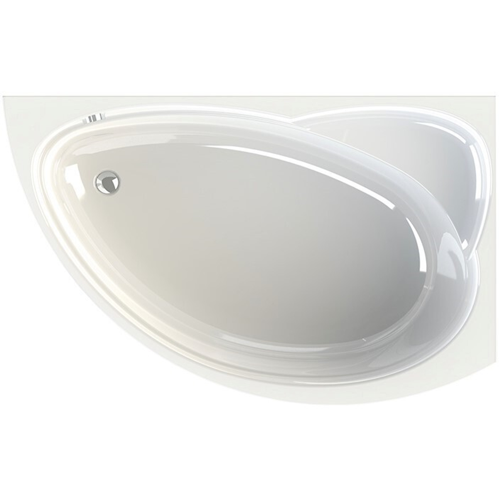 Акриловая ванна Radomir Vanessa (Радомир Ванесса) Модерна 160х100 R, с каркасом