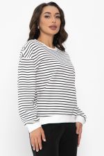 Джемпер Вечность (айвори/полоска) Б14096-20М LT Collection
