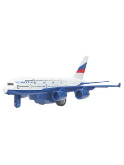 Самолет детский металлический 22 см Авиалайнер