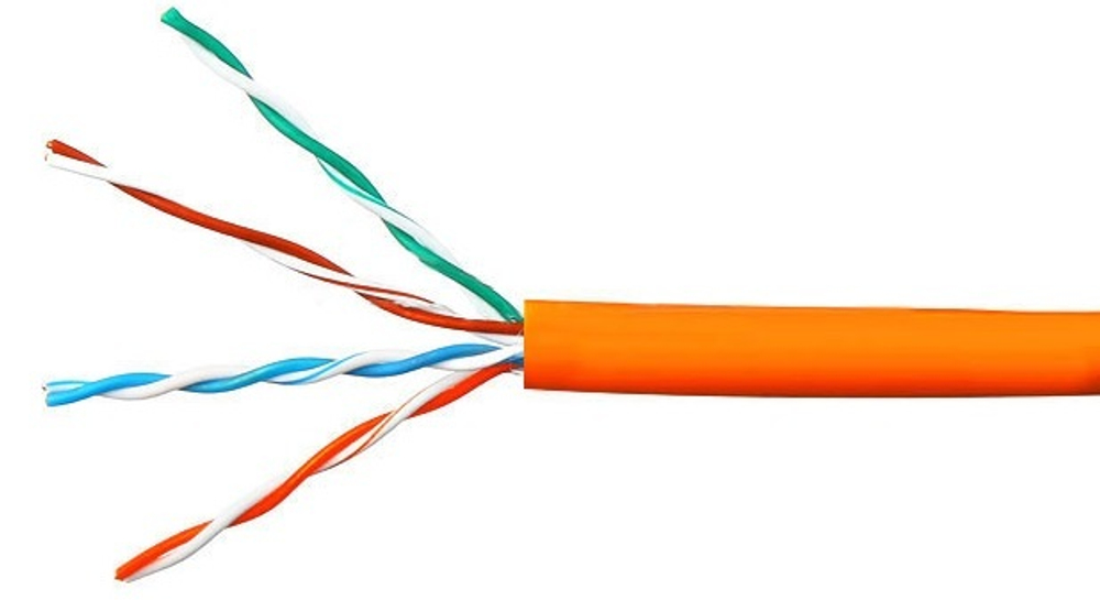 Кабель витая пара U/UTP 5e кат. 4 пары Cablexpert UPC-5051E-LSZH-4-CU/100