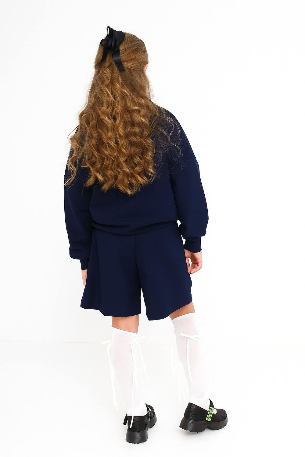 Шорты классические, синие