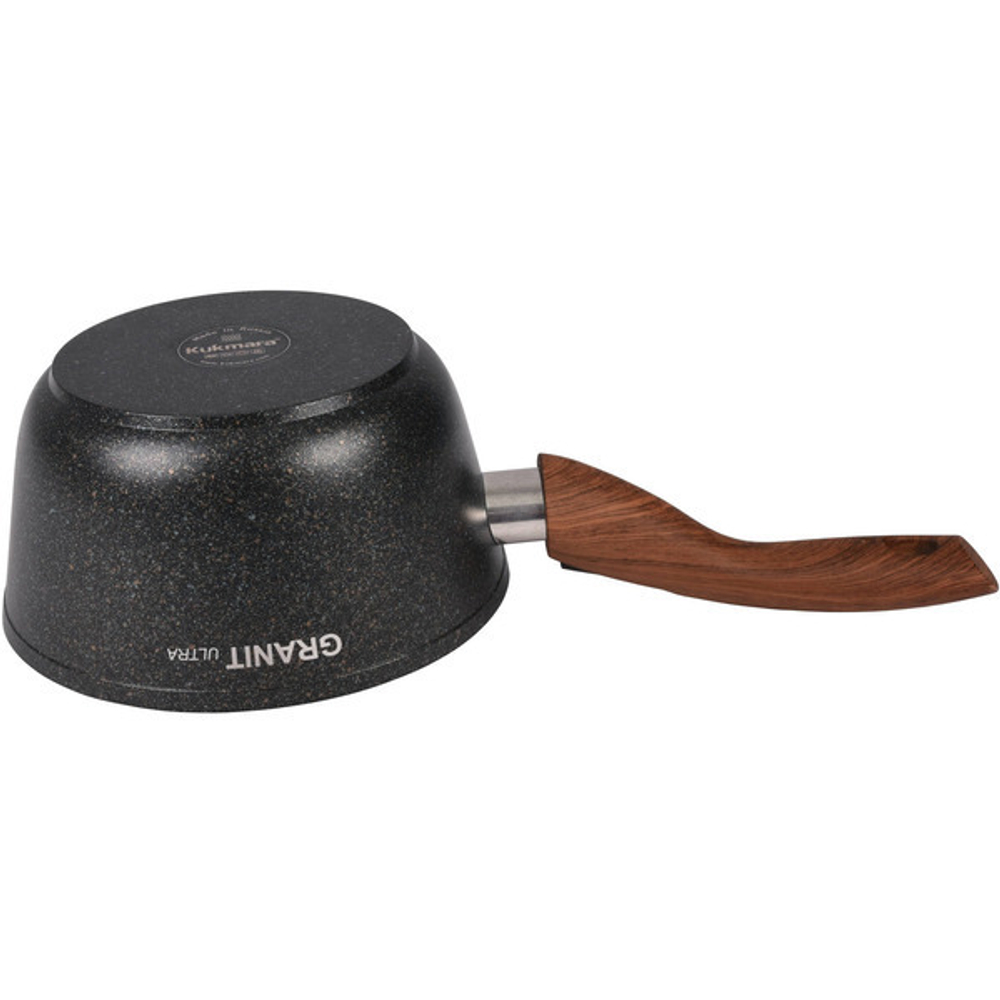 Ковш 1,5л с носиком со съемной ручкой, со стекл. крышкой, АП линия «Granit Ultra Induction» (blue)