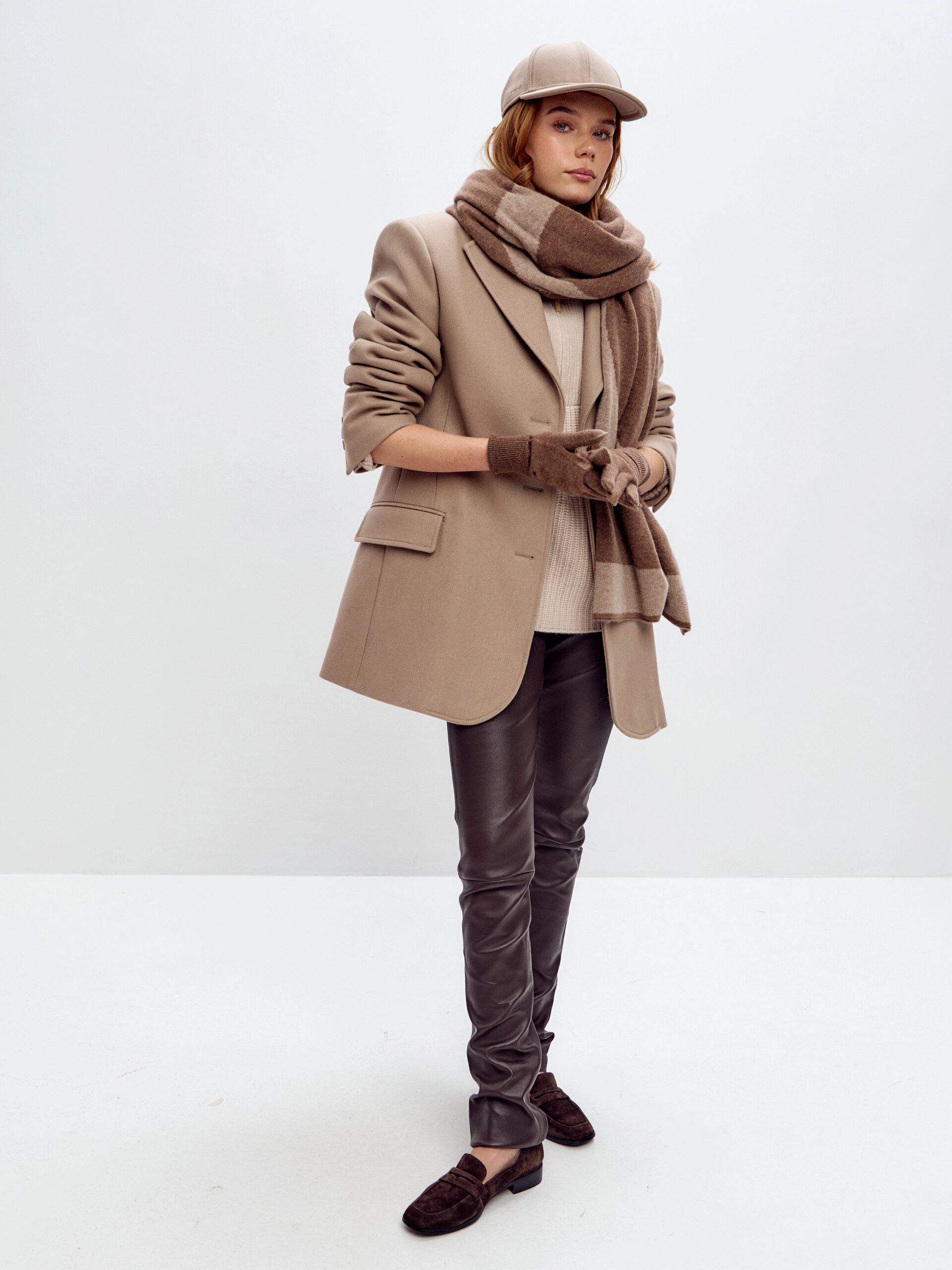 Кашемировый палантин