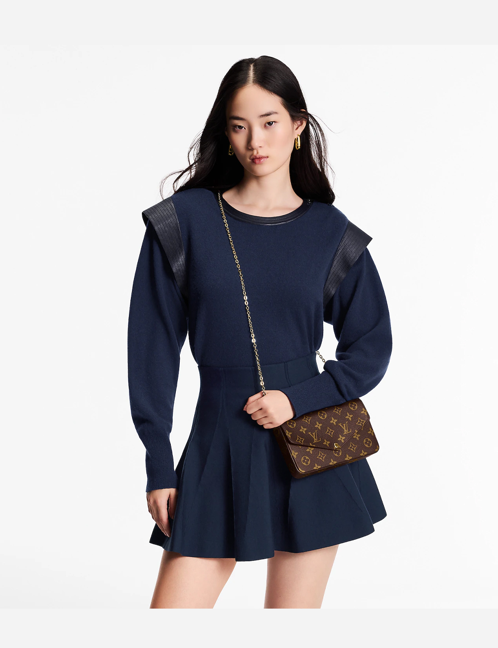 Клатч Louis Vuitton Pochette Félicie "Fuchsia"