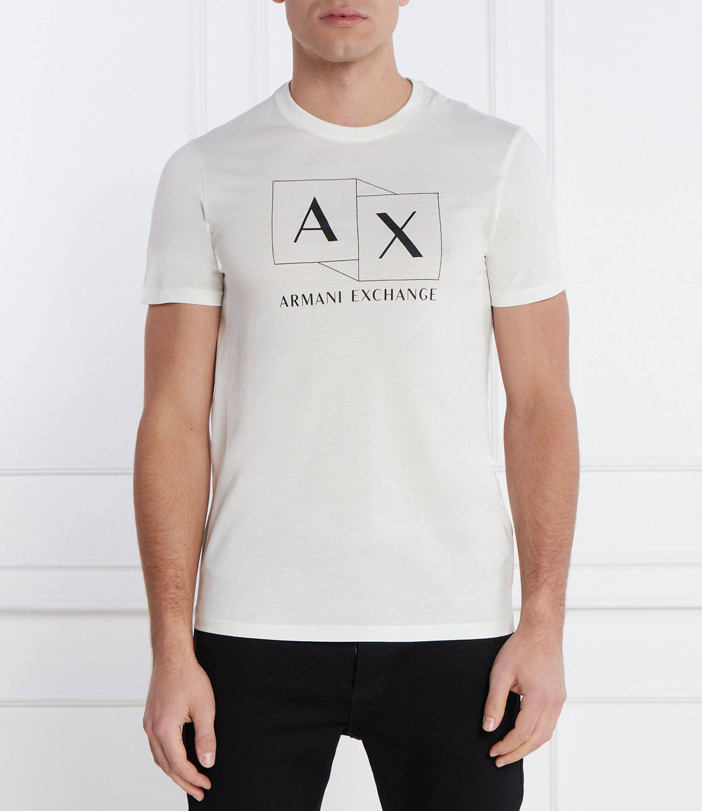 Футболка Armani Exchange - белый(3DZTAD ZJ9AZ)