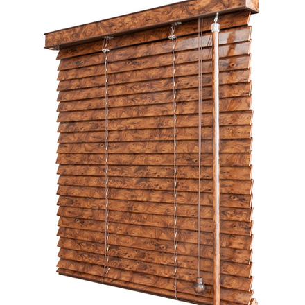 Жалюзи горизонтальные деревянные Радика орех 9925/25