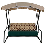 Садовые качели Кадриль зеленый