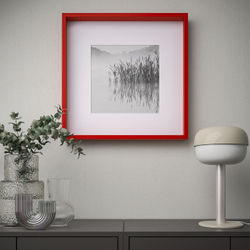 IKEA SANNAHED  (ИКЕА САННАХЕД)  -  Рамка, красная, 50x50 см