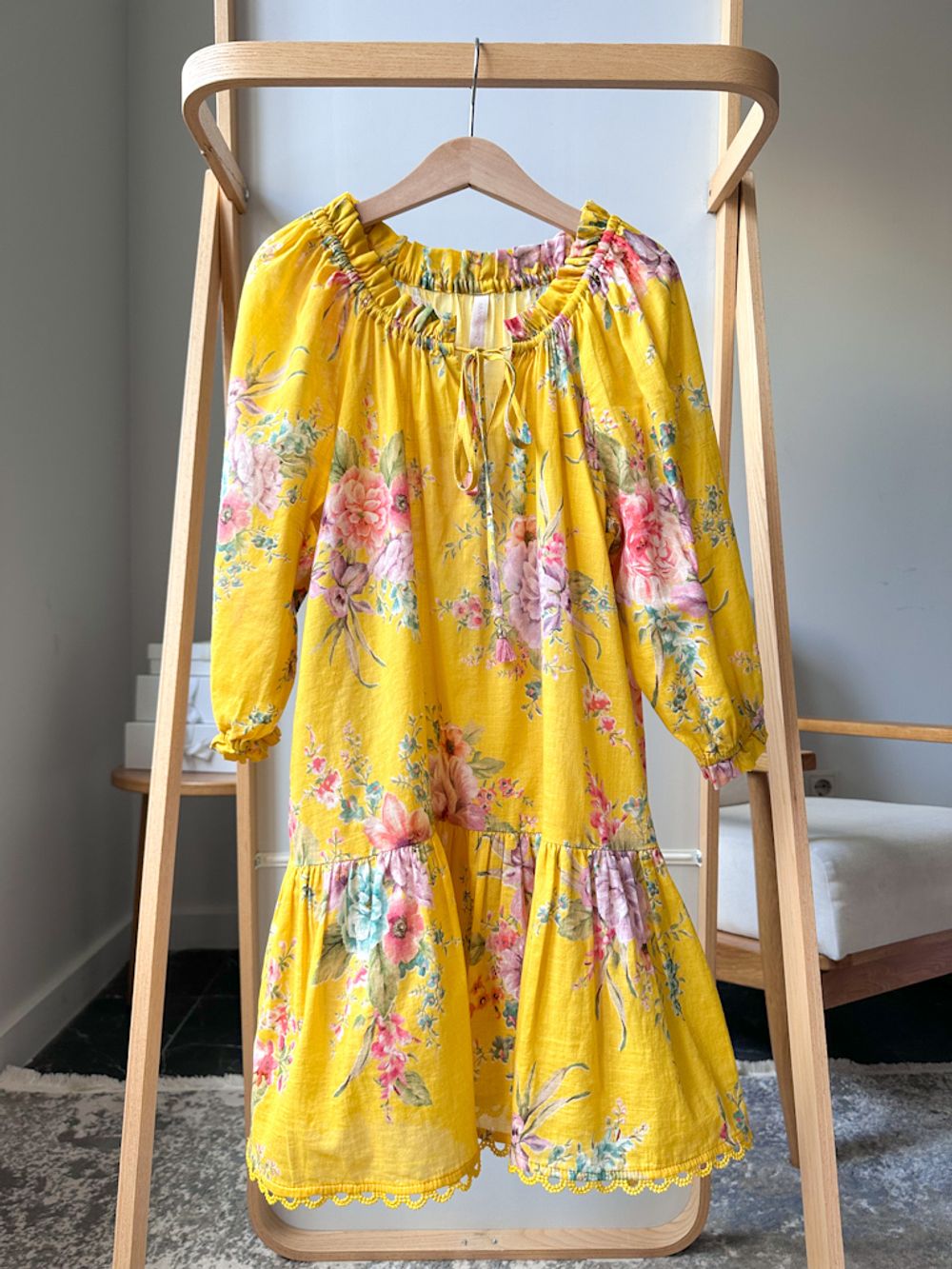 Хлопковое платье Zimmermann, 116