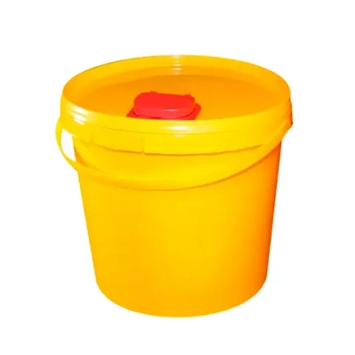 Емкость-контейнер для сбора игл 10 л Респект класс Б желтый