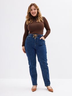 Джинсы на резинке больших размеров