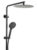 Душевая система WONZON & WOGHAND TOR, Черный матовый (WW-88047073-MB)