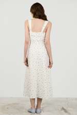 Сарафан из джинсы миди