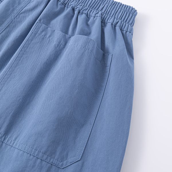 Брюки Puff Office синие - фото 11