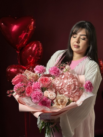 Авторский букет «Нежное признание»