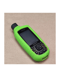 Чехол силиконовый для Garmin GPSMAP 62 / 64 / 65 (зеленый)