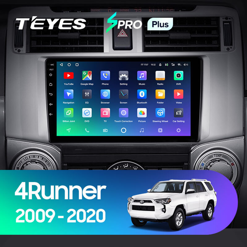 Teyes SPRO Plus 9" для Toyota 4Runner 2009-2020