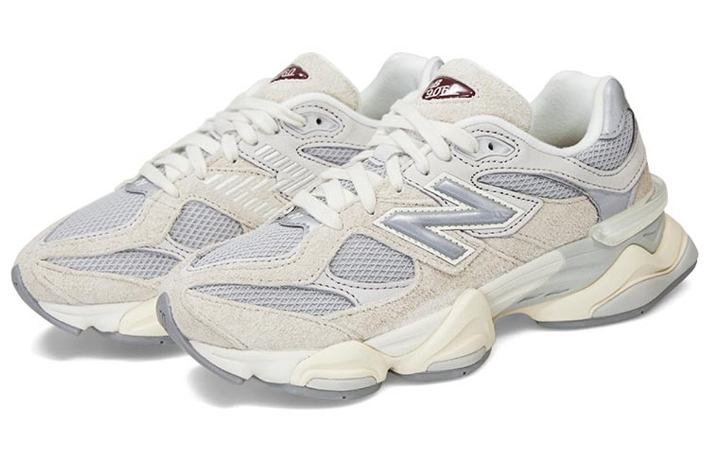 New Balance NB 9060 Gray series non-slip wear-resistant low-cut sports casual shoes for men and women the same gray # Gift recommendation