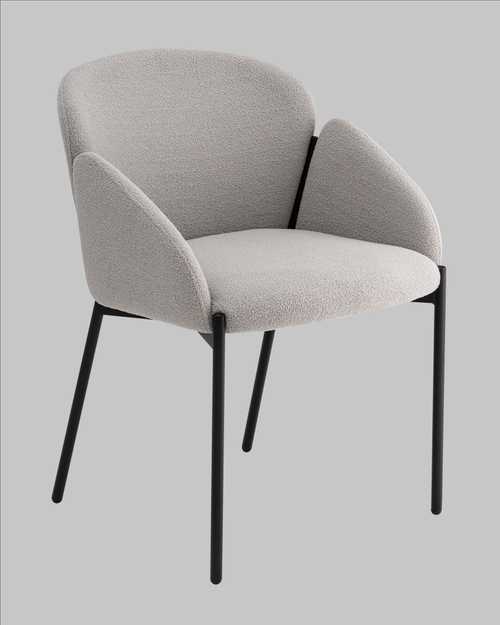 Стул обеденный Melia светло-серый