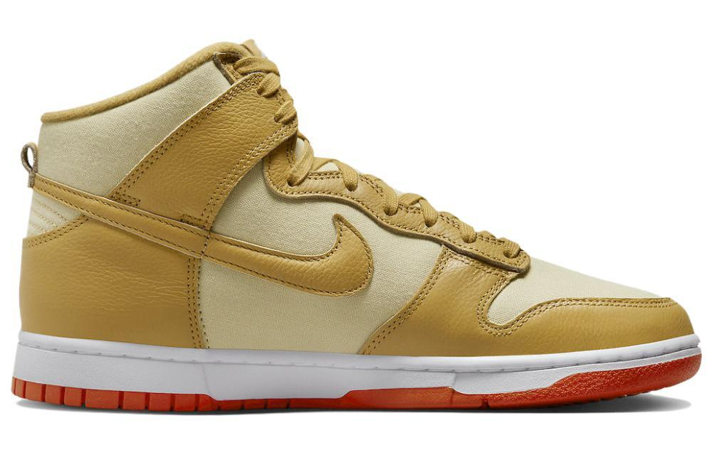 Кроссовки Nike Dunk "Wheat Gold And Safety Orange"
