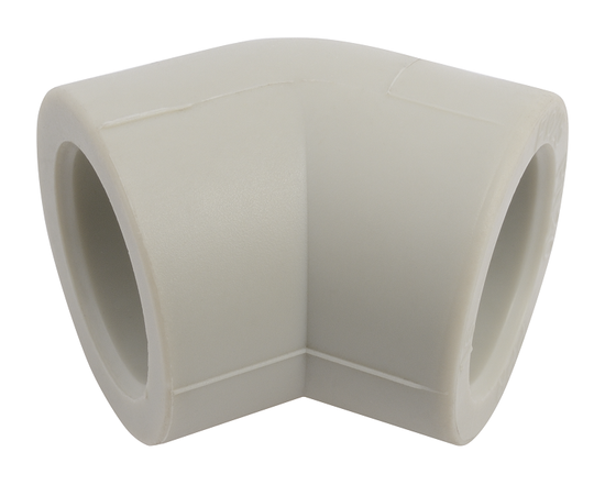 Угол равнопроходной FV Plast 25 мм. 45° полипропиленовый (203025)