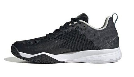 Мужские кроссовки теннисные Adidas Court Flash Speed - core black/cloud white/core black