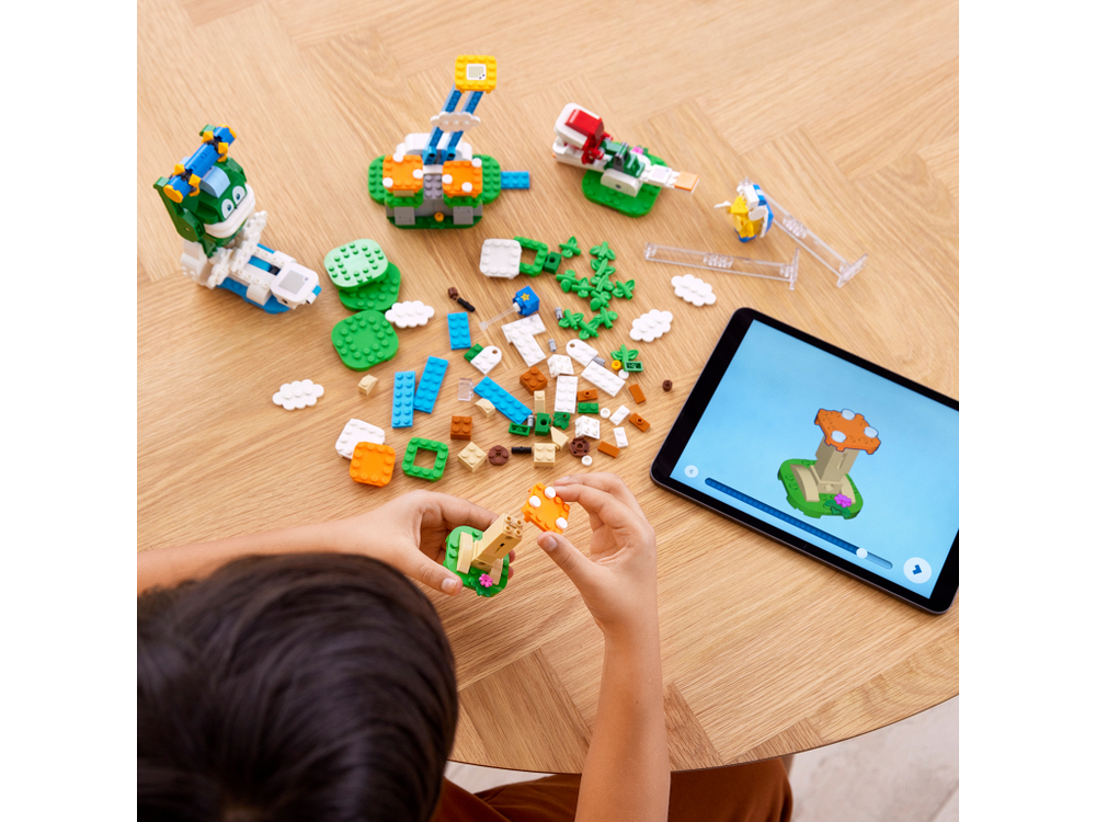 Конструктор LEGO Super Mario 71427: Набор «Большие шипы, Испытание на облачной вершине» (Cloudtop Challenge)