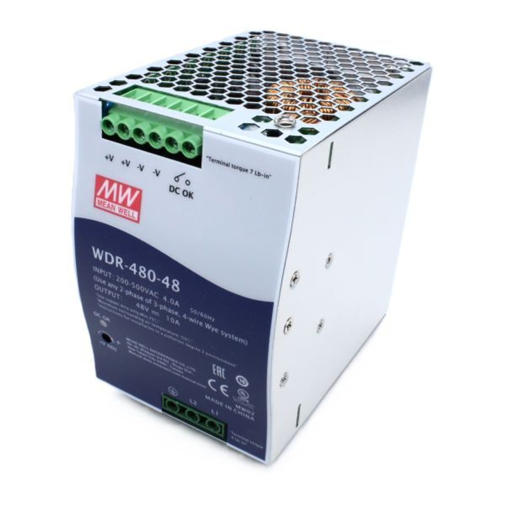 Преобразователь AC-DC сетевой Mean Well WDR-480-48