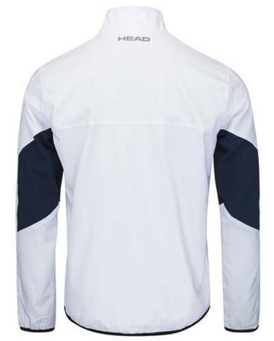 Кофта для мальчика теннисная Head Club 22 Jacket - white/dress blue