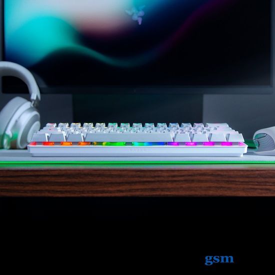 Razer Huntsman Mini (Mercury White) US Layout Gaming Keyboard White (Белый)