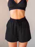 FOSTER Bermuda shorts, Black