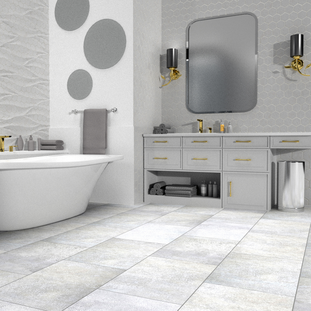 SPC ламинат Planker Stone Дарк Стоун 5001