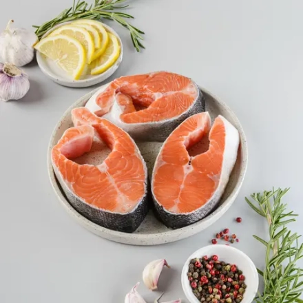 Стейк форели с/м