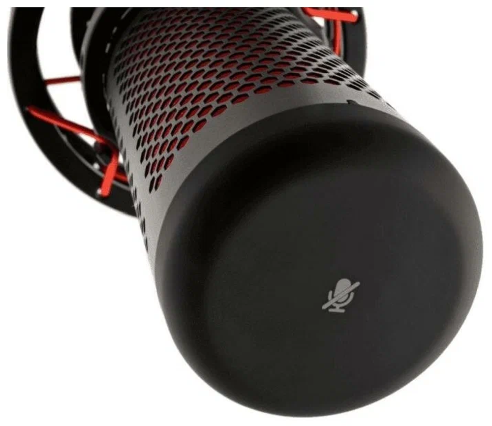 Микрофон проводной HyperX QuadCast S, черный