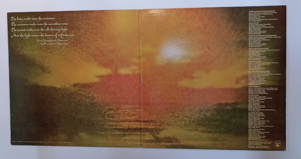 Santana Caravanserai (US 1972)