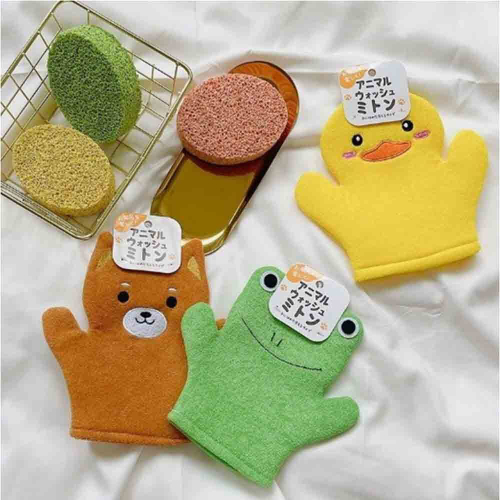 Мочалка-рукавица