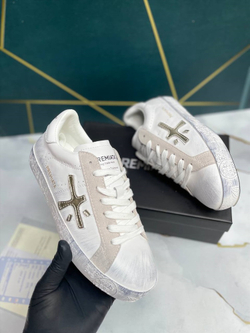 Premiata 483 Print Edition Beige