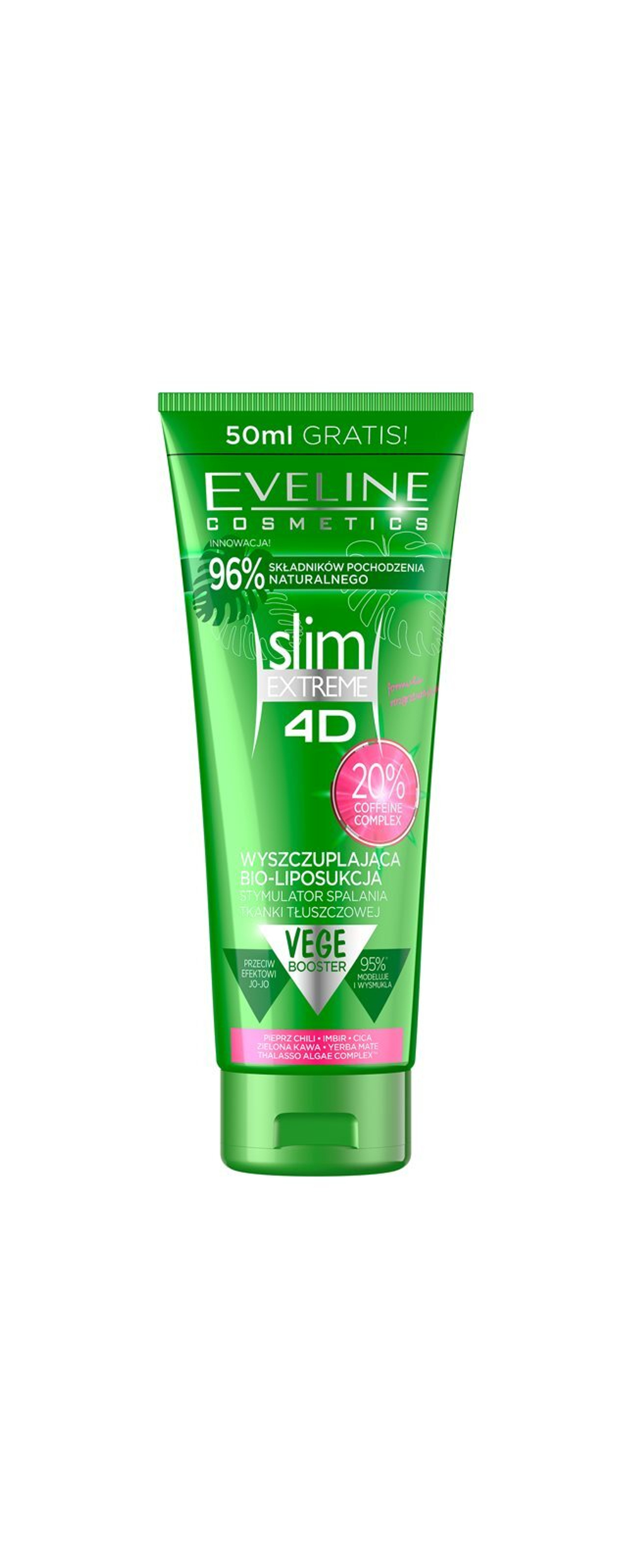 Eveline Cosmetics Slim Extreme - крем для похудения и укрепления тела /   250  ml  / GTIN 5903416007074