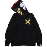 A Bathing Ape Bathing Ape Sweatshirts Cardigan Moderate No Fleece Lined Zip Closure Bap Ss26 001