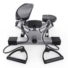 Большой поворотный степпер DFC X-STEPPER с эспандерами