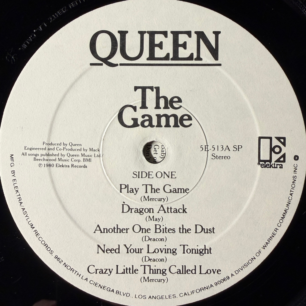 Queen ‎– The Game (США 1980г.)