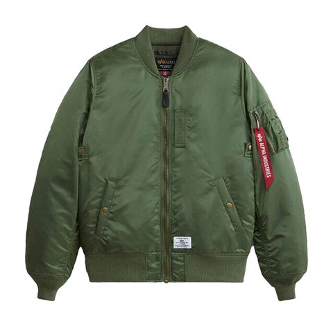 Бомбер Alpha Industries MA-1 Mod Flight Jacket Black (Черный