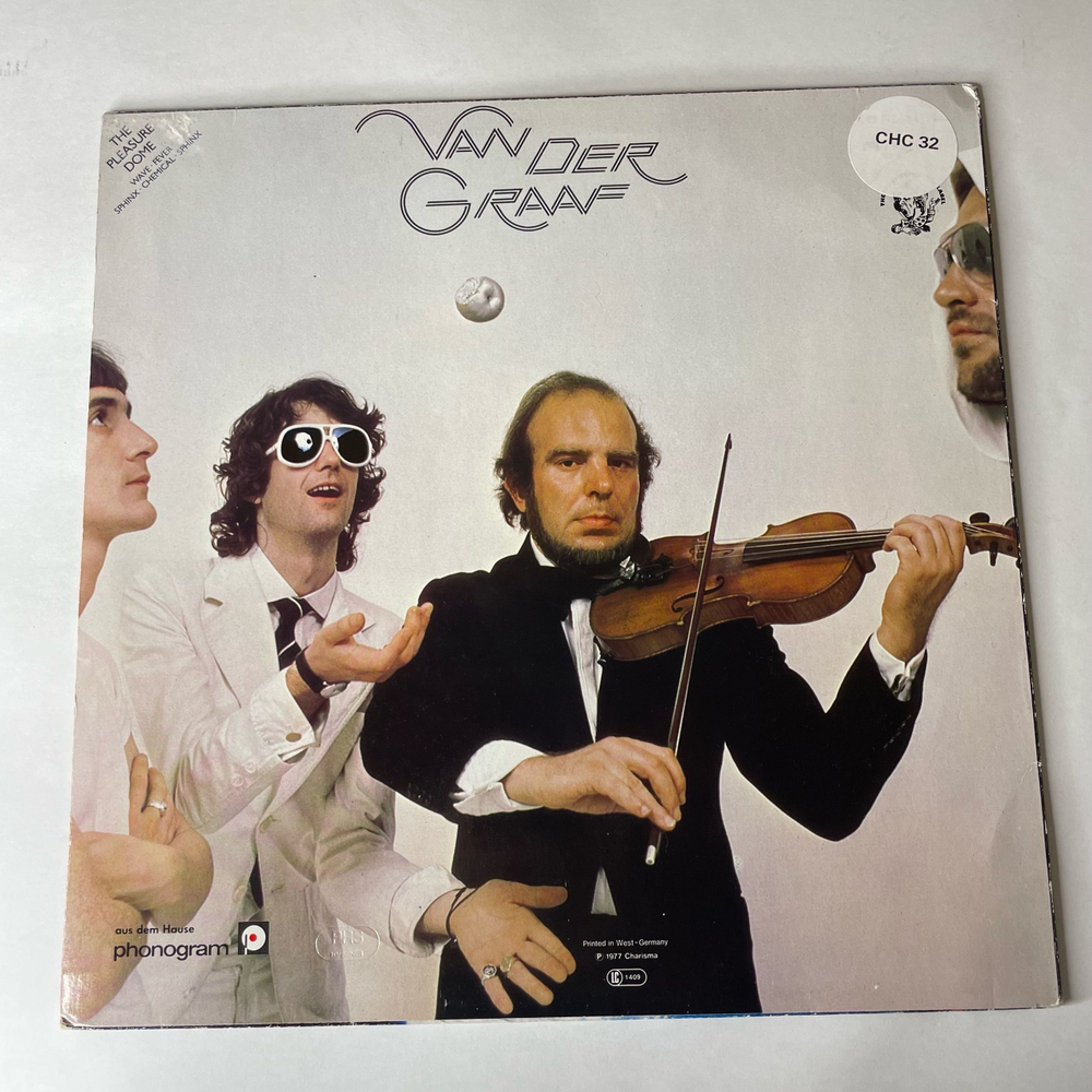 Винтажная виниловая пластинка LP Van Der Graaf, The Quiet Zone, The Pleasure Dome (Германия 1977)