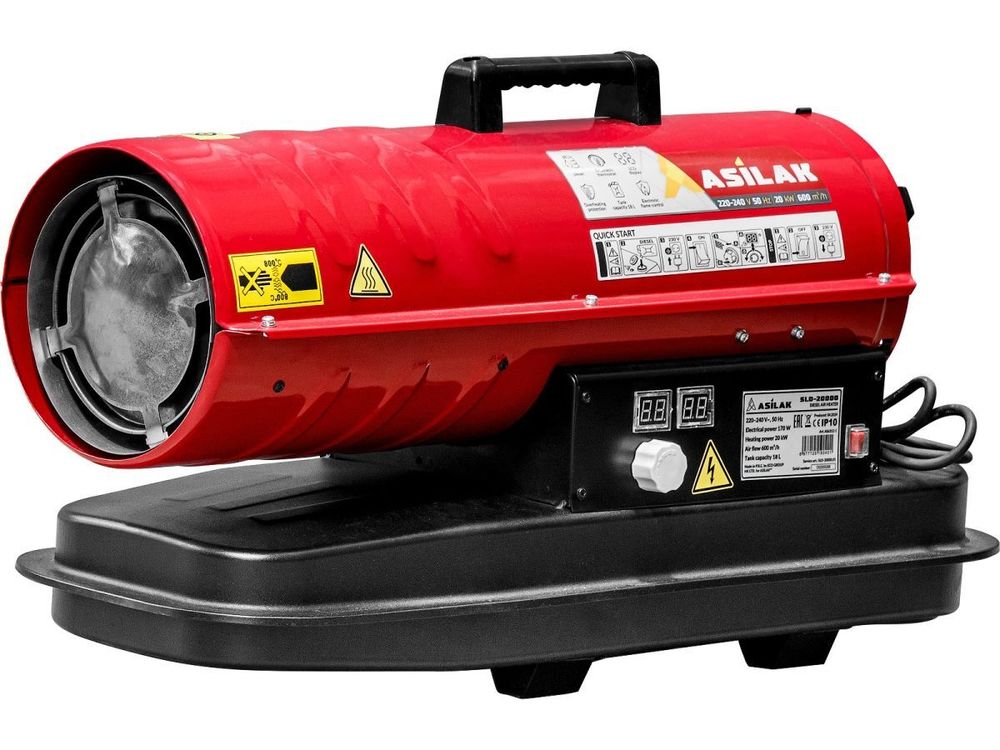 Нагреватель воздуха дизельная ASILAK SLD-20000 прямой нагрев