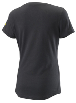 Женская теннисная футболка Wilson Love Earth Tech Tee W - черный